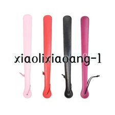 Paddle Faux Leather Long Binding Flogger Whip Cane Toy Wife Roleplay