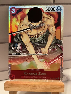 Roronoa Zoro ST01-013 SR - Straw Hat Crew One Piece Card Game TCG