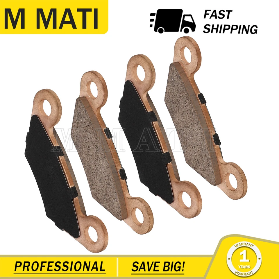 Pastillas de freno delanteras/traseras AM141182 sinterizadas para John Deere Gator XUV TX HPX 620i 850 Foto 2 de 4