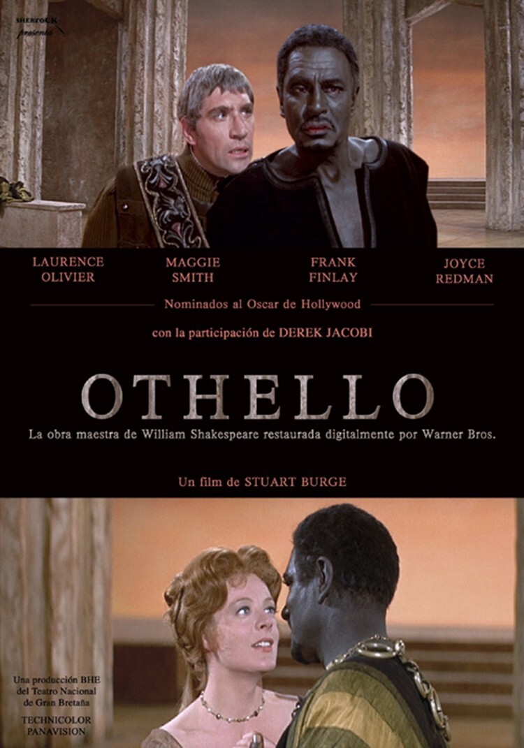 オセロ Othello   Road Othello 1965 Laurence Olivier vintage movie poster reprint