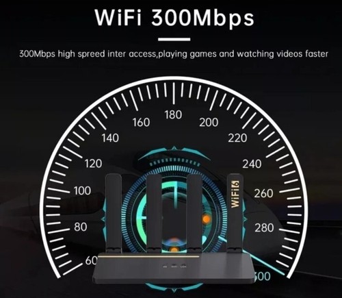 Modem Router 4G LTE Con Scheda SIM Wireless 300MBPS - Foto 5 di 11