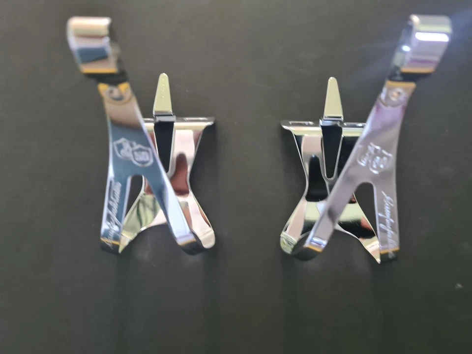 Campagnolo 50th Anniversary Toe Cage Pedalhaken NOS NEW