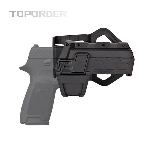 Pistol Holster For SIG SAUER P320 Movable Locking with Flashlights Laser Mounted - Picture 5 of 7