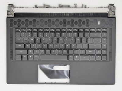 Dell Alienware X15 R1 R2 Palmrest US English Keyboard 386PV 5VHRX S1 P9 Grade A