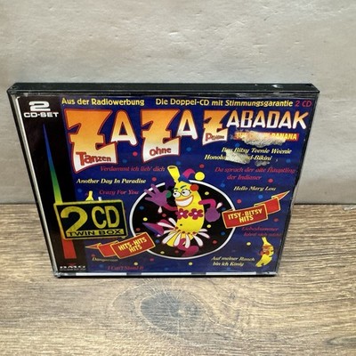 Zaza Zabada(k) - 2 CD Twin Box | Party- & Spaßhits | TV-Radiowerbung Album Musik