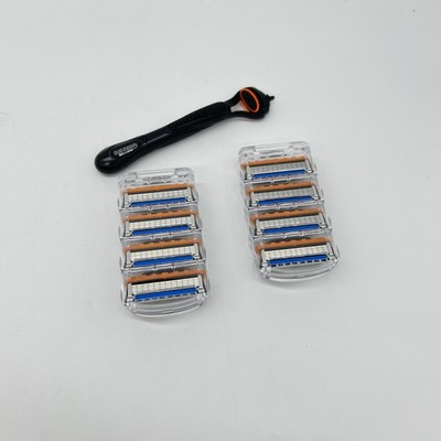 Gillette Fusion5 Herrenrasierer mit Ersatzteilen, 1 Griff, 8 Klingen mit 5 Kling