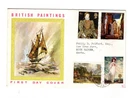 1968 BRITISH PAINTINGS - MUCH HADHAM CDS FDC FROM COLLECTION T19