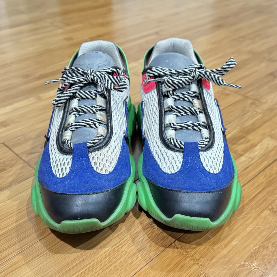 Moschino Couture Especial Peluche Hombre’s Tenis Entrenadores Zapatos Talla 43 (US 10) Foto 3 de 4