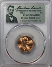 1982 Lincoln Memorial Cent Penny PCGS MS66 RD Bronze Small Date MS66RD RED