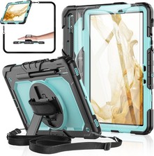 Samsung Galaxy Tab S8/S7 11-inch 5G Case 2022/2020, Kickstand, S Pen Holder, Str