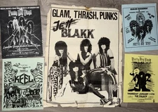 PRETTY BOY FLOYD Y2K VTG OG Flyer Extremely Rare Kristy JETT BLAKK PROMO Poster