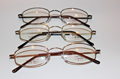 New Optic World OW1513 Eyeglass Frames 48-20-135 Color Choice Clear Glass