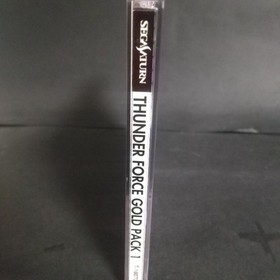 Thunder Force Gold Pack 1 W/Obi Sega Saturn SS Retro Very Good Used Game NTSC-J