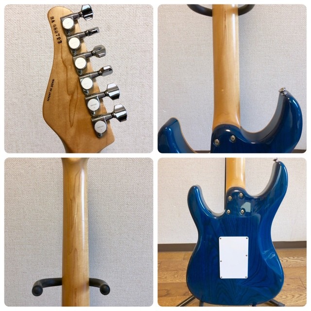 ギター SCHECTER SD-2-24(MOD:EVH,SEYMOUR DUNCAN) Schecter] SD-2-24-AS Made in Japan ST Type Solid Body
