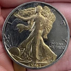 1943 Liberty Walking Half Dollar Silver Circulated US Coin