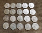 Roll 20 1965-1969 40% Silver Kennedy Half Dollars $10 Face Value Mixed Dates