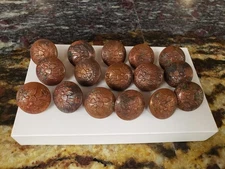 LOT OF 16 U.S. INDIAN SERVICE UNIFORM BOTTONS - TIFFANY & CO NEW YORK