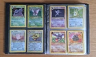 Vintage WOTC Pokemon Card JobLot 100+ Cards Inc Holos & Original Base Set Binder