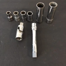 Lot of 8 Challenger Proto 5" Ext Craftsman coupler  Williams 1/2" Drive SAE USA