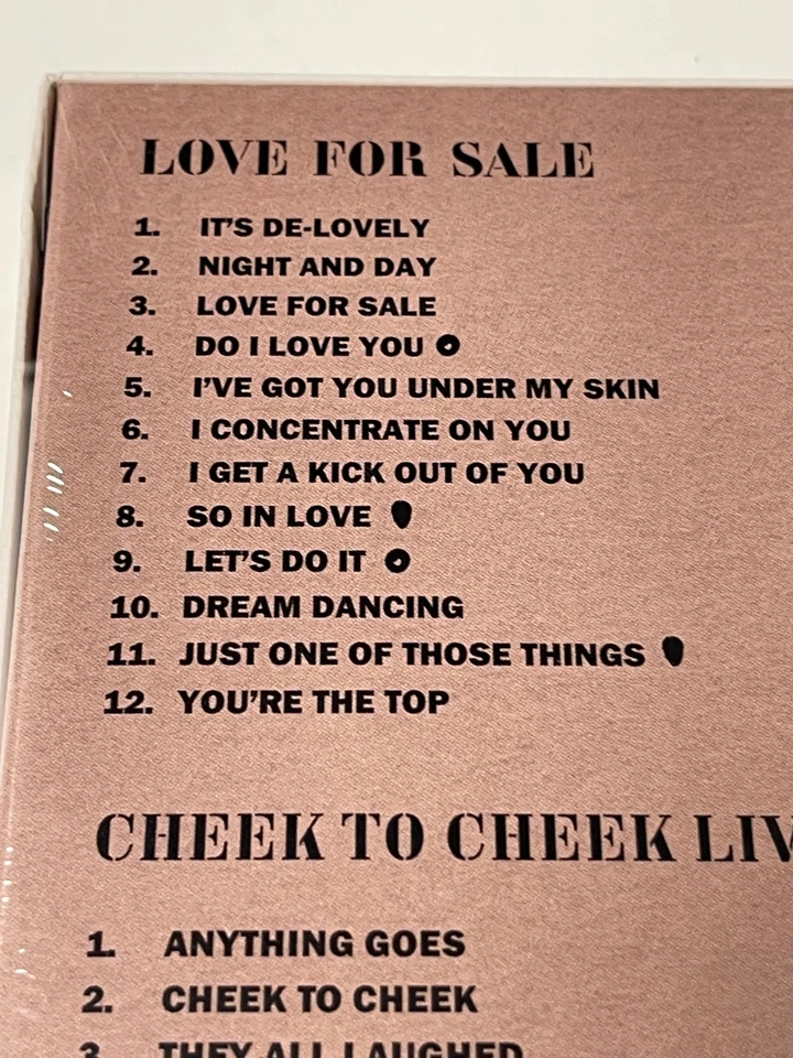 Lady Gaga and Tony Bennett - Love For Sale 2 CD Deluxe Box Set - New Sealed - Image 4 of 4