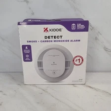 Kidde Smoke and Carbon Monoxide Alarm, Battery Powered, Detects Fire & CO