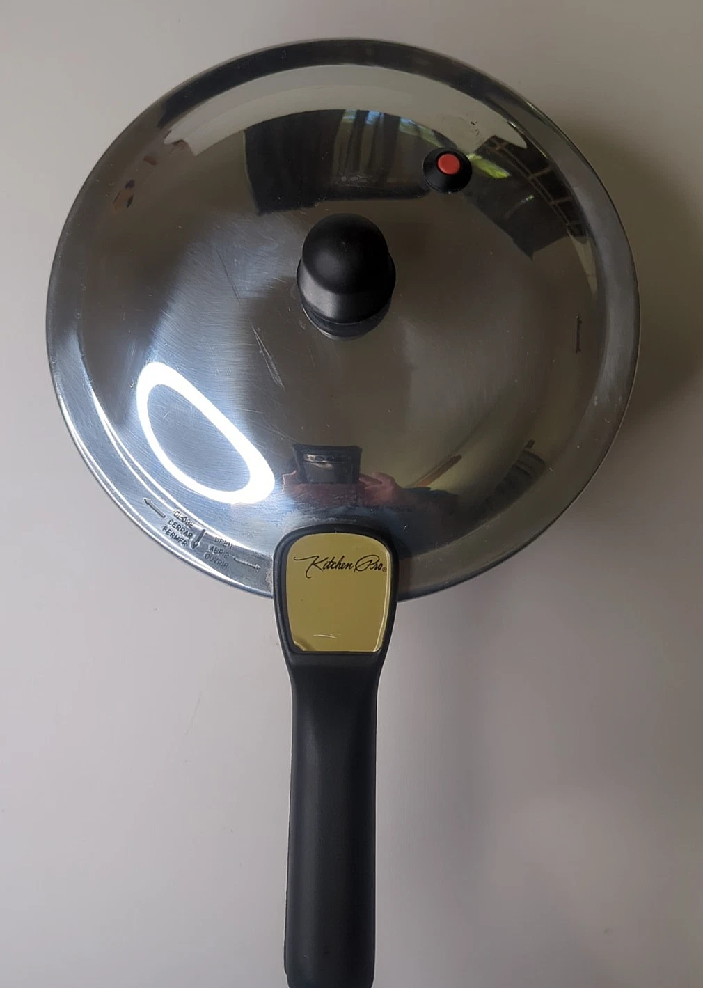 Vintage 4.2 Qt. Kitchen Pro 92041 Aluminum Stove Top Pressure Cooker