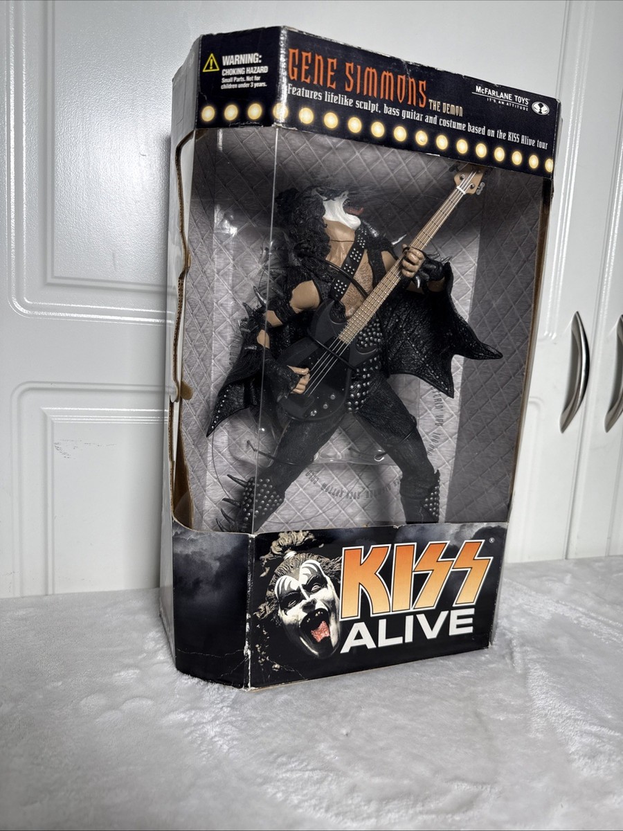 キッスアライブツアー 1975 ジーン・シモンズ 12インチフィギュア 1975 Kiss Alive The Demon Gene Simmons 12 Action Figure