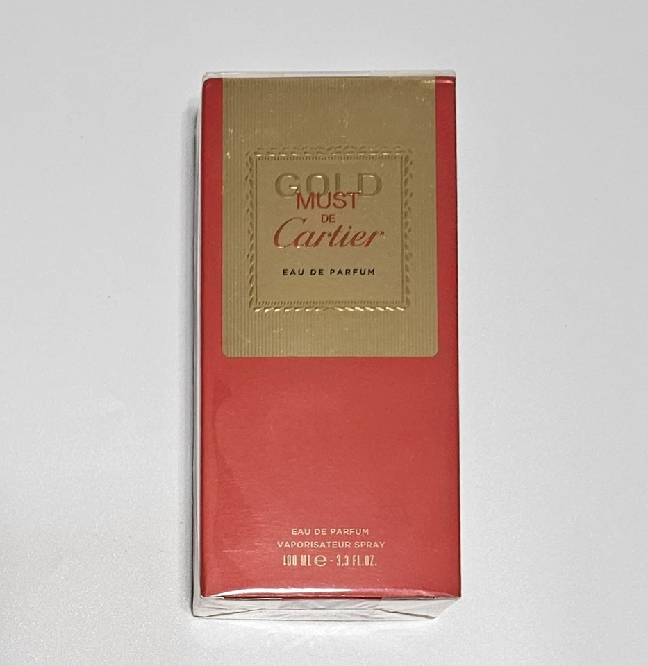 Cartier Must De Cartier DORADO Eau De Parfum 100 ml 3,3 floz Foto 2 de 4