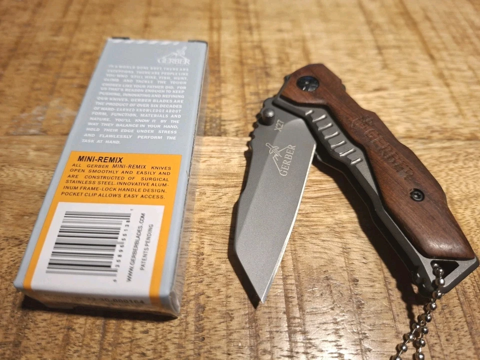 Gerber Messer Klapmesser. Geschenk. Neu. Damen Herren. Neu. Top - Bild 4 von 4