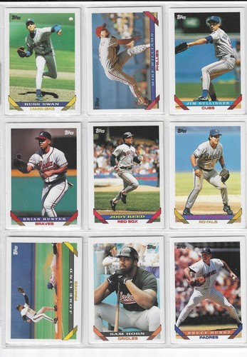 1993 Topps Baseball card singles #1 - 396 U Pick - Picture 78 of 400