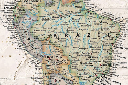 120×80cm Map of the World Map Wall Poster Prints Home Office World Map Decor - Picture 3 of 11