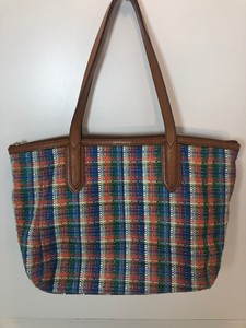fossil woven bag