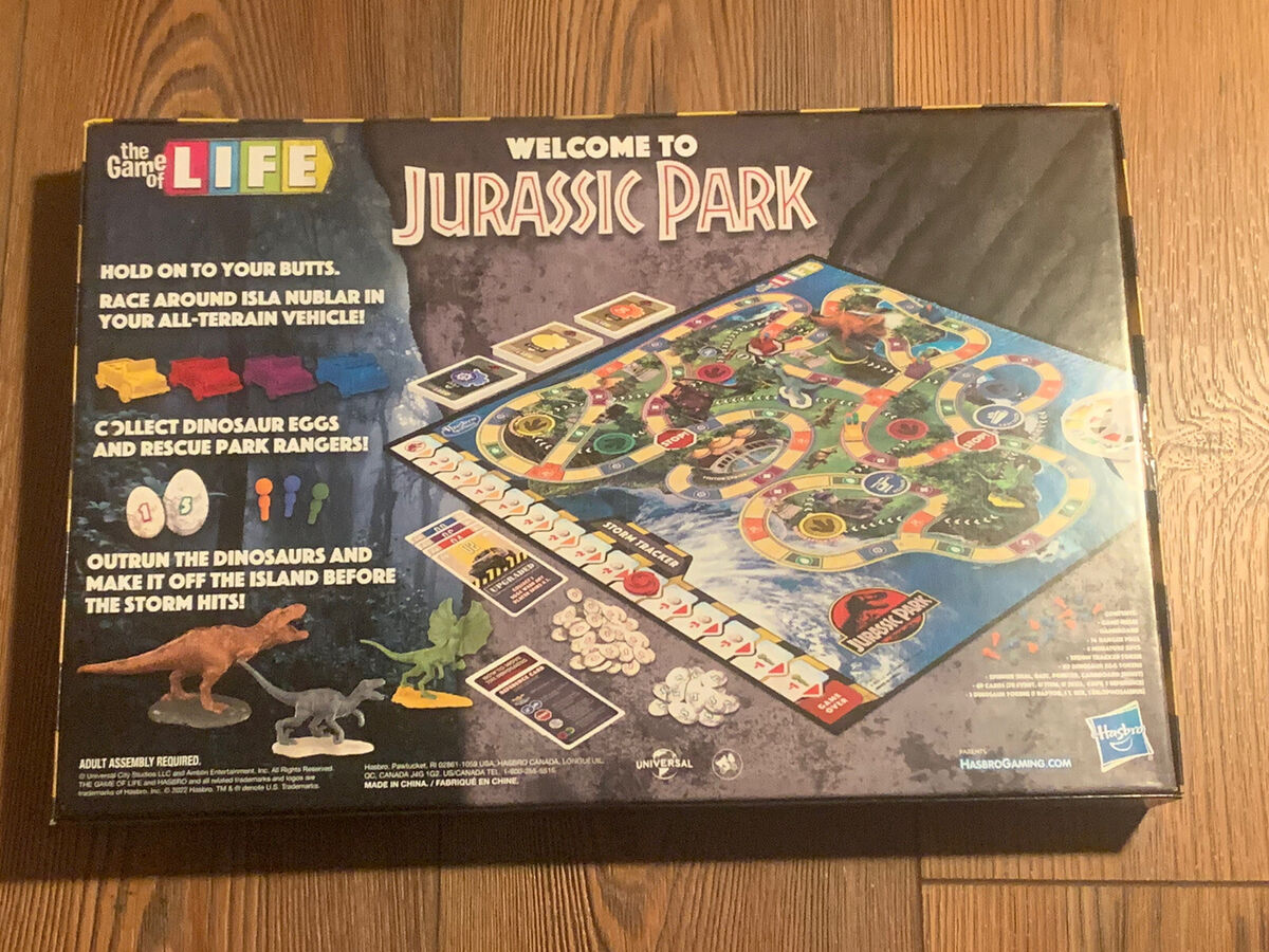 The Game of Life: Jurassic Park Edition [Board Game, 2-4 Players