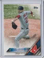 2016 Topps #608 Rick Porcello Boston Red Sox