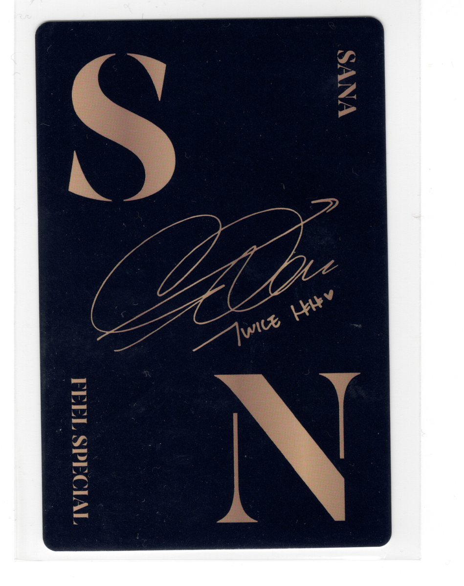 Twice Sana Photocard | Feel Special POB (B) | eBay