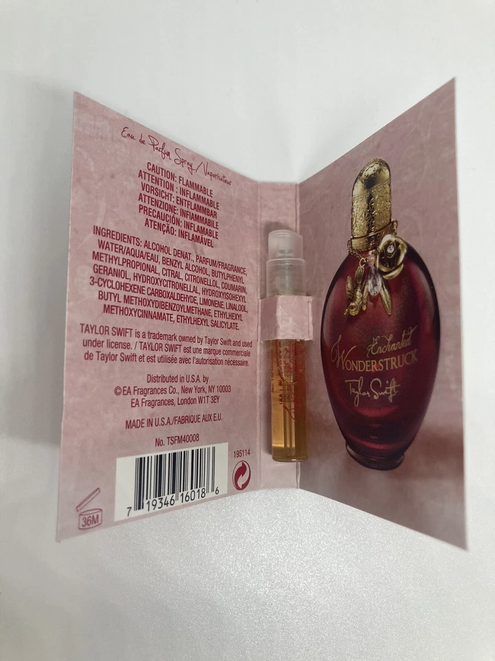 Taylor Swift Wonderstruck Enchanted 0.05 oz Eau De Parfum Spray Sample Vial - Image 4 of 4