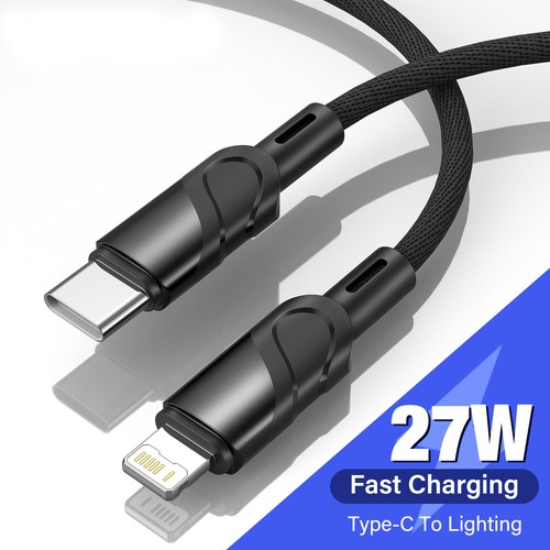 1M 2M 3M PD Fast Charge USB C Charger Cord Data Sync Cable For Apple iPhone iPad - Picture 11 of 13