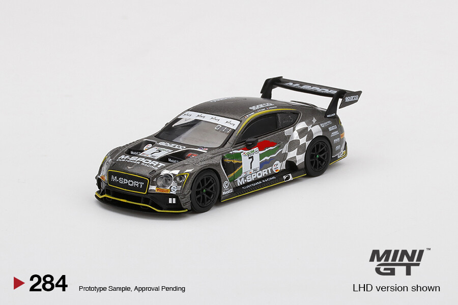 Mini GT 1:64 Bentley Continental GT3 #7 M-Sport 2020 IC GT Chal MGT00284-3E