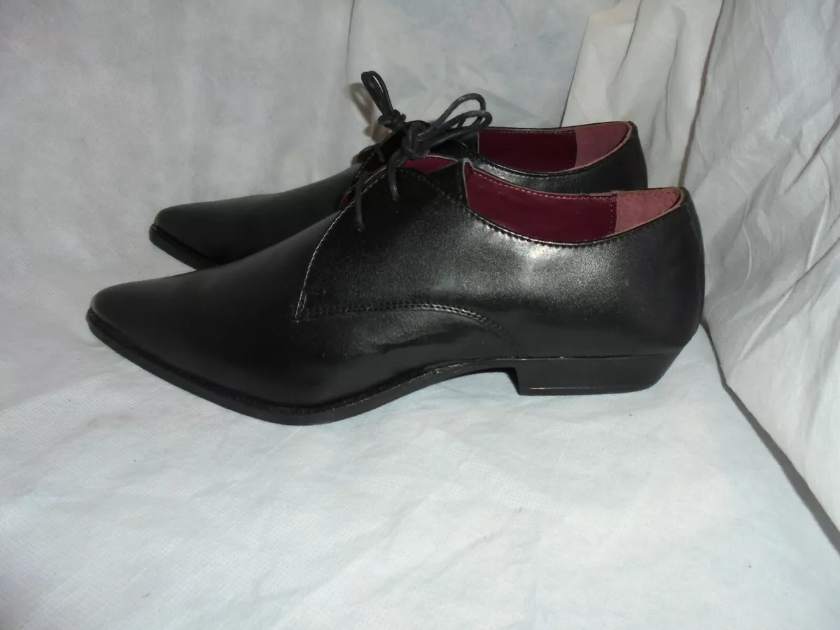 Mens black hotsell pointed shoes