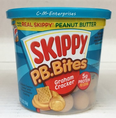 Skippy Pb Bites Graham Cracker 5 3 Oz Peanut Butter 37600723749 Ebay