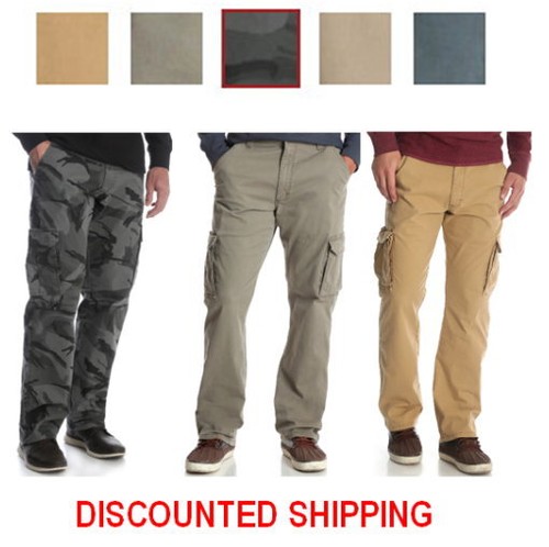 NEW Wrangler Cargo Pant Tech Pocket 