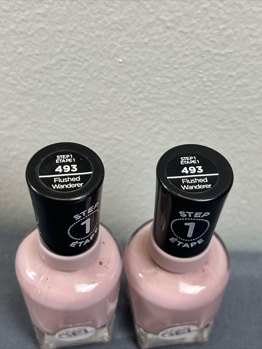 sally hansen miracle gel Nail Polish Color 620 Flushed Wanderer | eBay