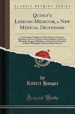 Quincy's Lexicon-Medicum, a New Medical Dictionary - Imagen 1 de 1
