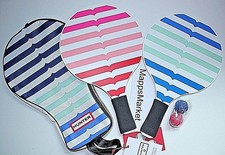 NWT Authentic Hunter for Target Racquet Game Paddle Ball Set  Carrying Bag 5Pcs