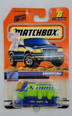 Matchbox 1999 Ocean Explorers Series 2 #6 Submersible 1998-2000 Packaging