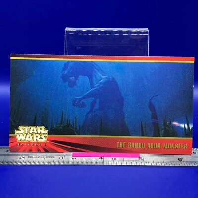 STARWARS Episode1 THE SANDO AQUA MONSTER 16 TOPPS Card Wide Vision #862