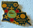 Lions Club Pins -   An Assortment of 7 LOUISIANA Pins — photo 7