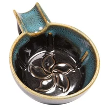 Ceramic High Gloss Wet Shaving Lather Bowl Mug W Brush Handle Man gift Holidays