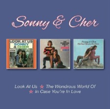 Sonny and Cher - Look At Us / The Wondrous World Of / In Case Youre In Love 3 CD
