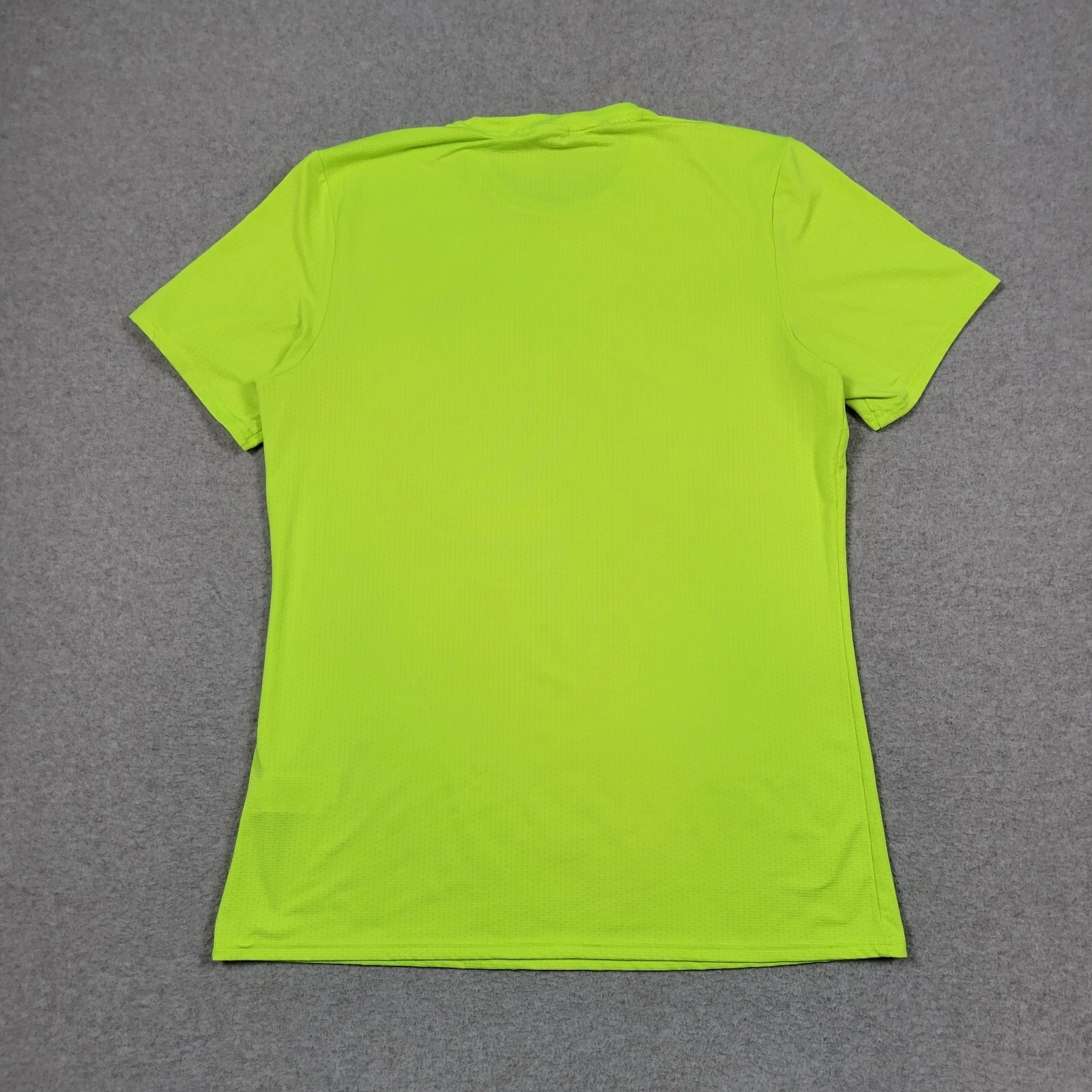 gymshark neon hivis performance stretch mesh short sleeve shirt